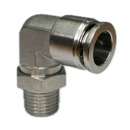 SPL06-01S1P Штуцер угловой нерж PT1/8 6мм