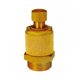 SB-10G Пневмоглушитель с бронзовым дросселем G3/8
